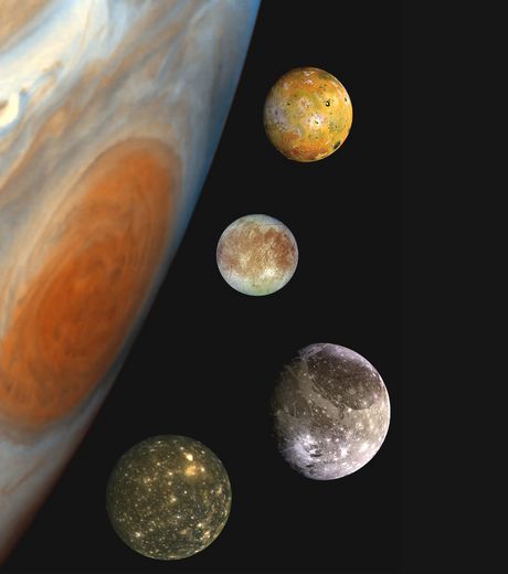 Европа потратит 1 миллиард евро на изучение спутников Юпитера Portrait-de-famille-la-planete-jupiter-et-ses-quatre-plus-grandes-lunes-de-haut-en-bas-io-europe-ganymede-et-callisto-credits-nasa_47252_w460
