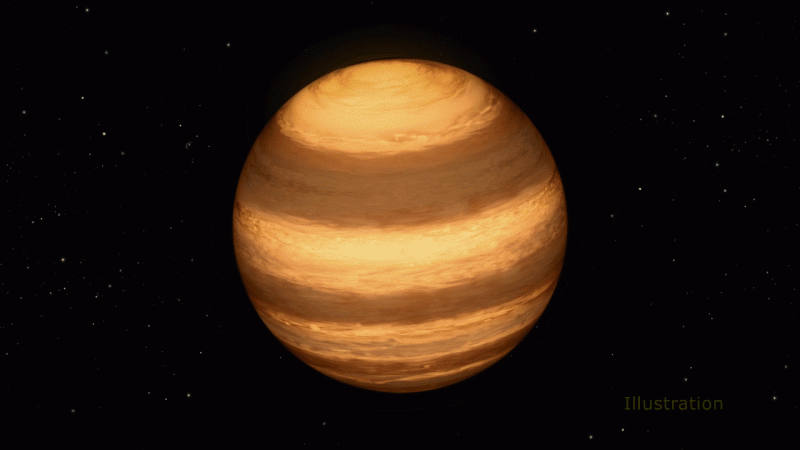 «Спитцер» и «Кеплер» обнаруживают бурю в атмосфере далекой звезды