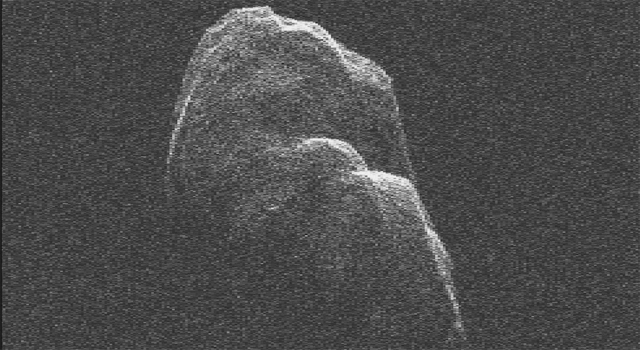 Американцы сделали видео астроида, пролетавшего мимо Земли