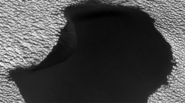 Дюны на Марсе движутся