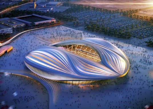 В Катаре появится новый стадион в форме арабской лодки