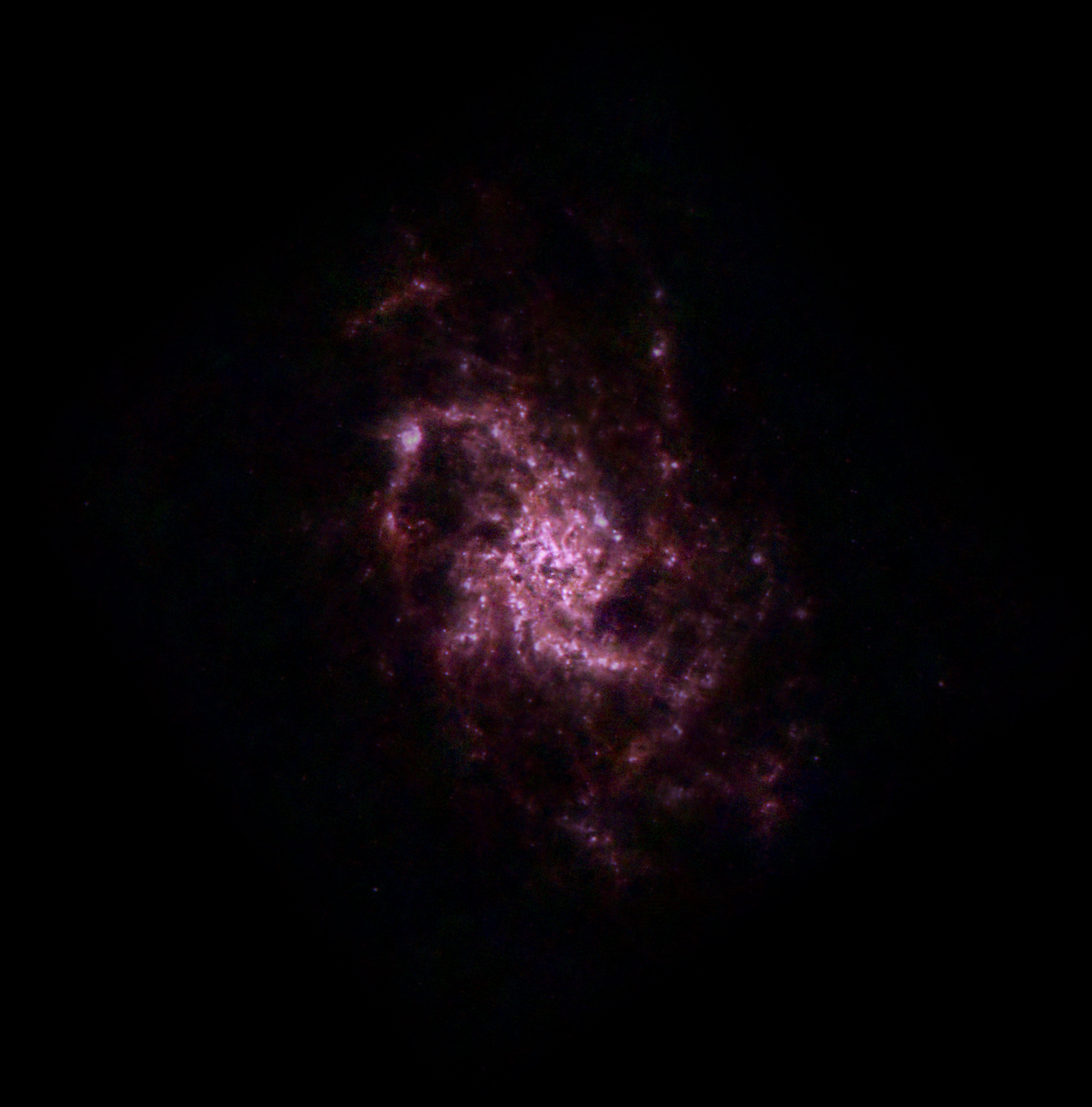 Фото галактики M33 от Гершеля
