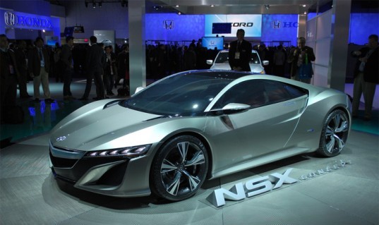 Спорткар Acura NSX Concept в Детройте