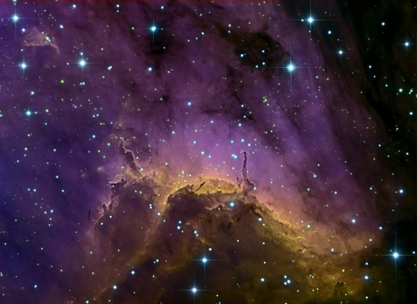 Астрономы-любители сделали фото туманности Пеликан