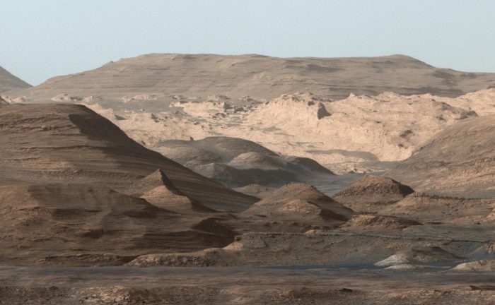 Гора Шарпа глазами Curiosity