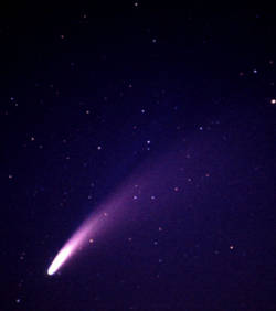 В пятницу вечером французское небо пересек огромный метеорит