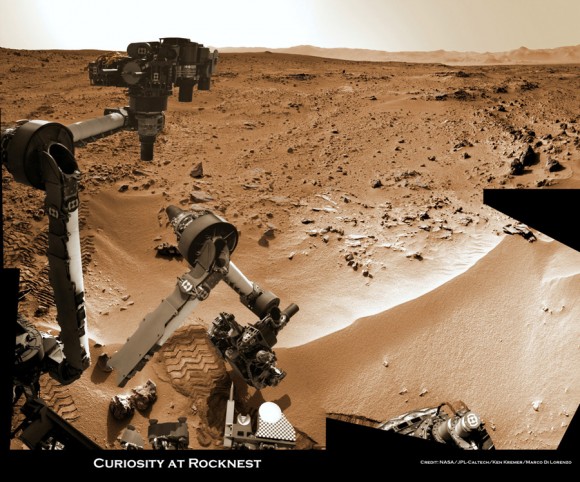 Свежие новости от Curiosity