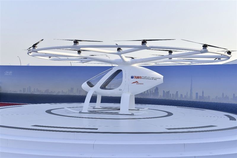 В Дубае появится летающее такси