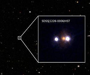 Открыт новый гравитационно-линзированный квазар