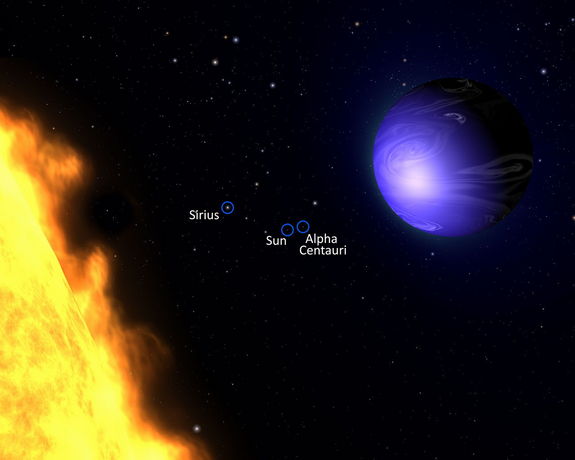 Произведены уточнения по поводу голубой планеты "Хаббла"