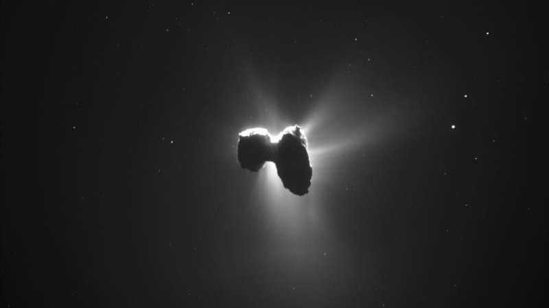Комета 67P сформировалась благодаря стрессу