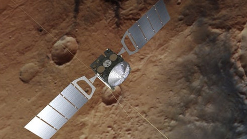 Радар увидел озера на Марсе
