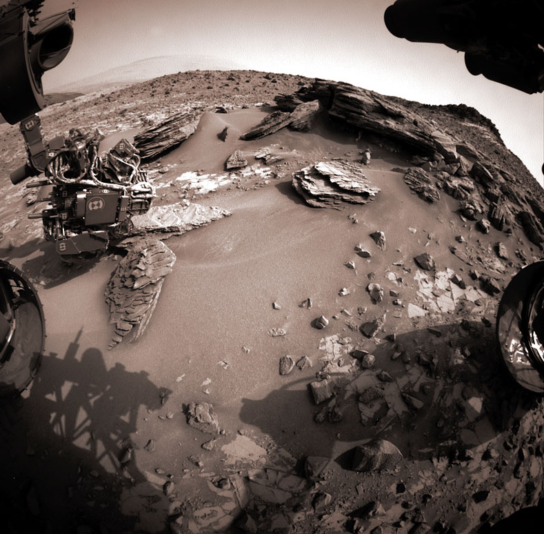 Сегодняшнее фото Curiosity