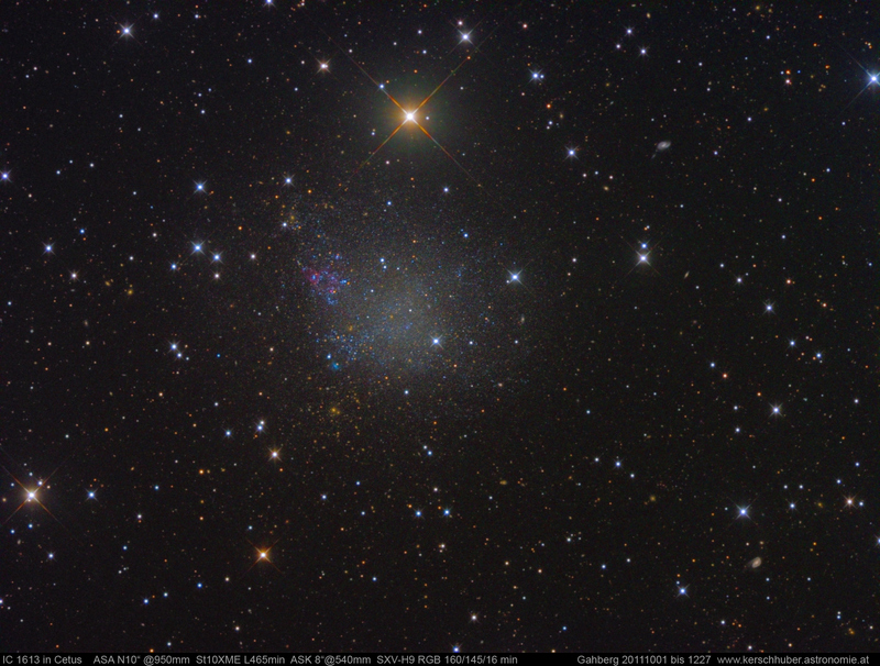 Кадр дня: Карликовая галактика IC 1613 