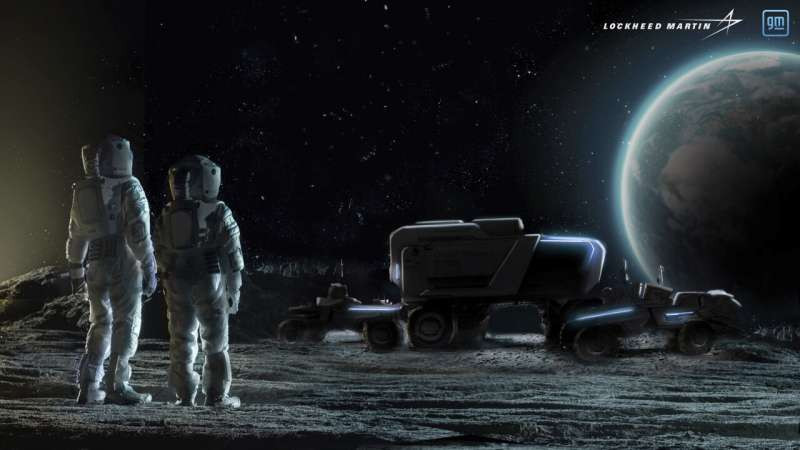 Новый автомобиль GM: внедорожный беспилотный вездеход для Луны