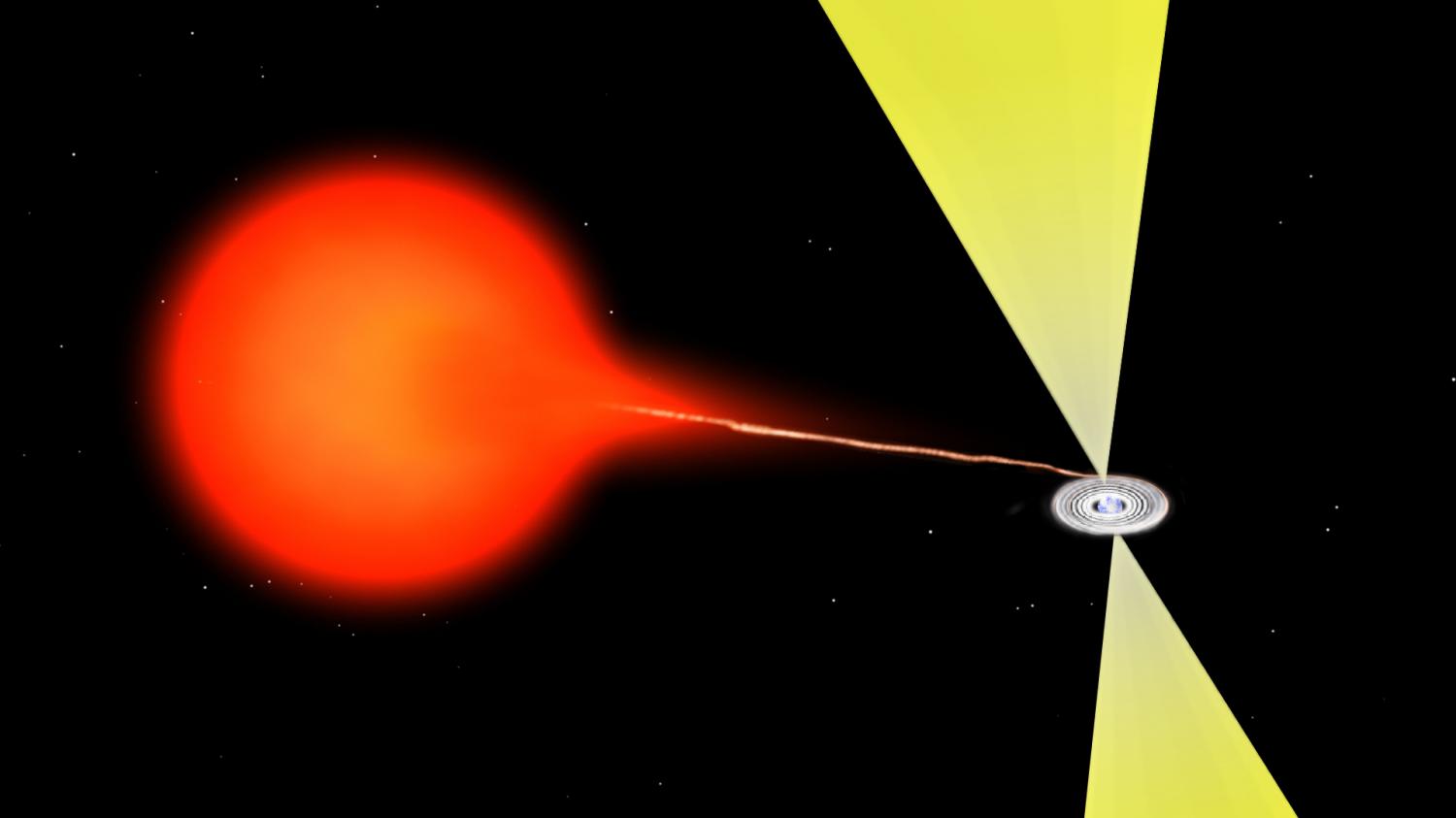 Нейтронные звезды нанесли ответный удар черным дырам в конкурсе джетов