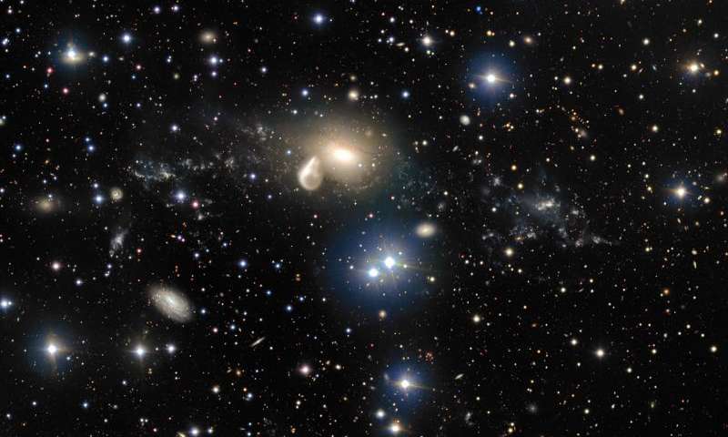 Very Large Telescope наблюдает последствия космической катастрофы