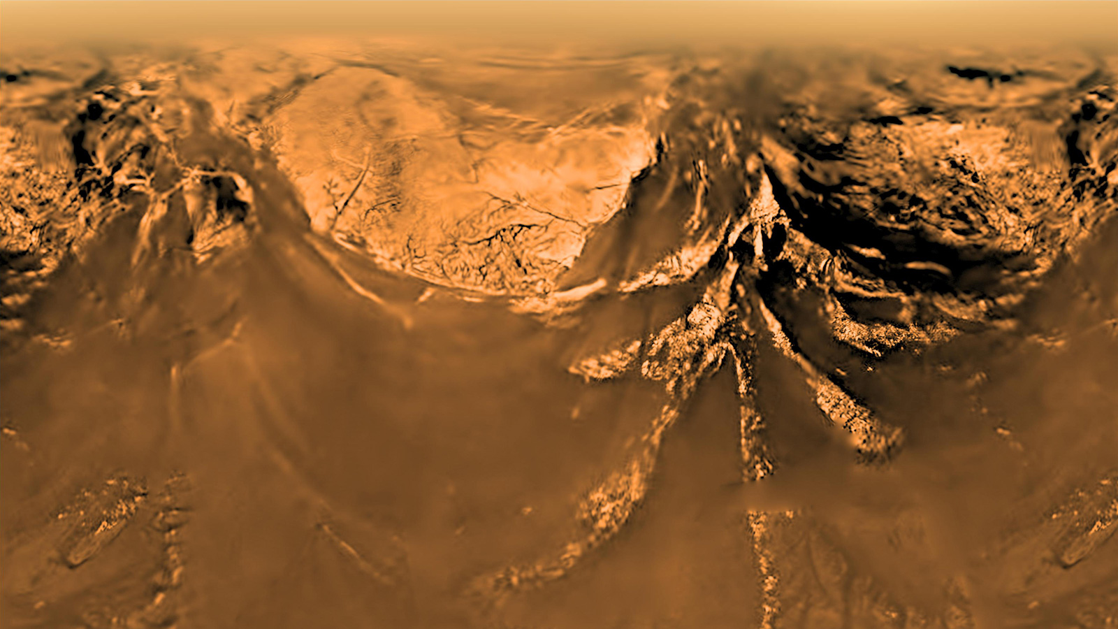 Пришельцы посетили Титан