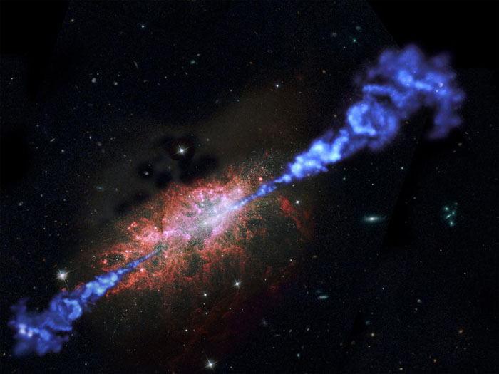 Познакомьтесь с гиперактивной галактикой ранней Вселенной