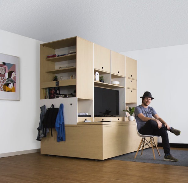 Создана уникальная мебель для маленьких квартир