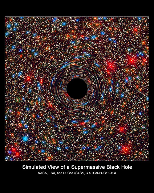 Найдена необычная черная дыра