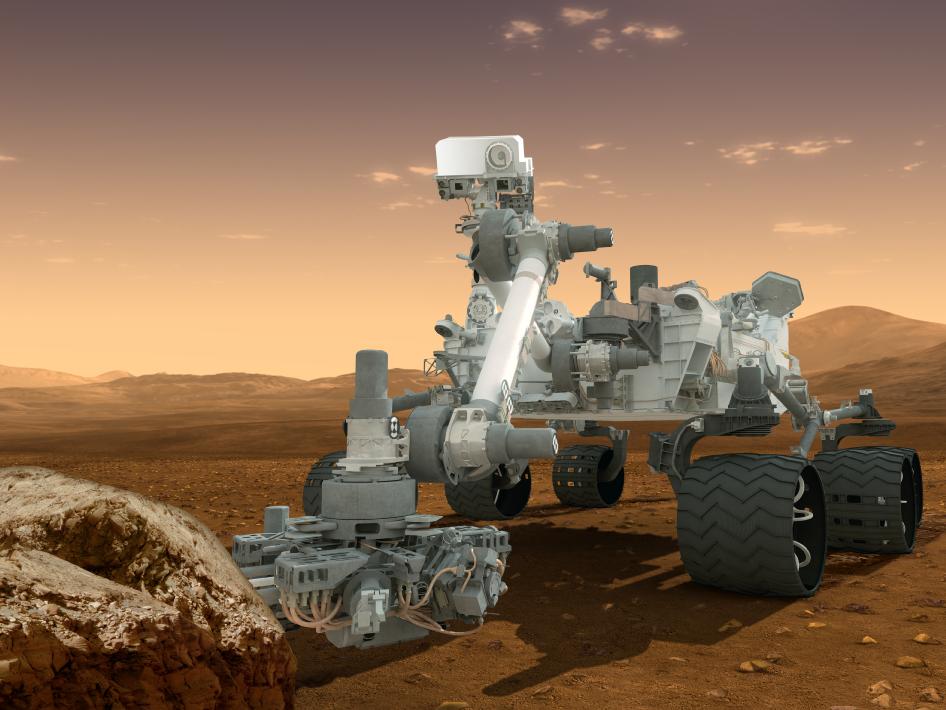 На пути Curiosity движущиеся песчаные дюны