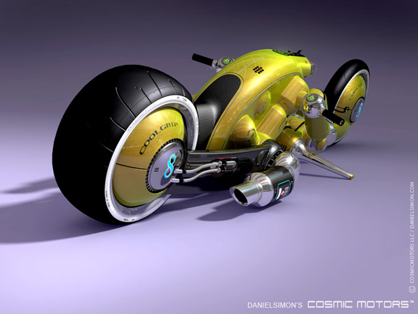 Виртуальный мотоцикл "Detonator" от Даниэля Саймона