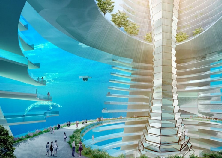 В Китае построят подводный город?