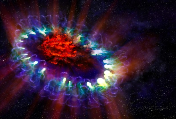Наблюдение сверхновой дало удивительные результаты