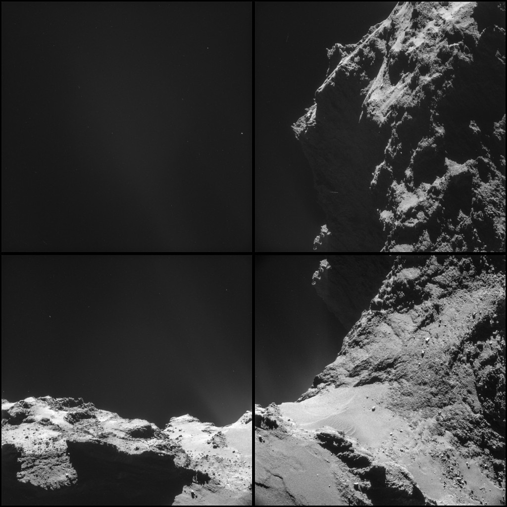 Наблюдения за 67P от 18 октября