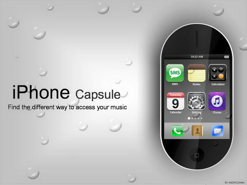 iPhone Capsule с 2,4-дюймовым AMOLED-дисплеем