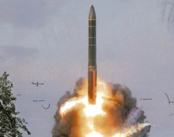 Новейшая баллистическая ракета успешно поразила цель на Камчатке
