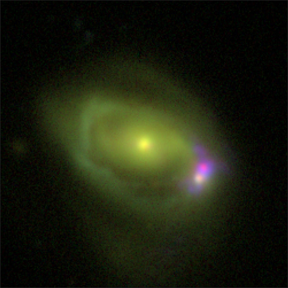 Карликовая галактика похвасталась сверхмассивной черной дырой