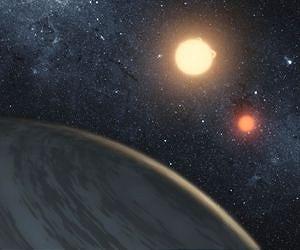 Ученые нашли планету с двумя солнцами