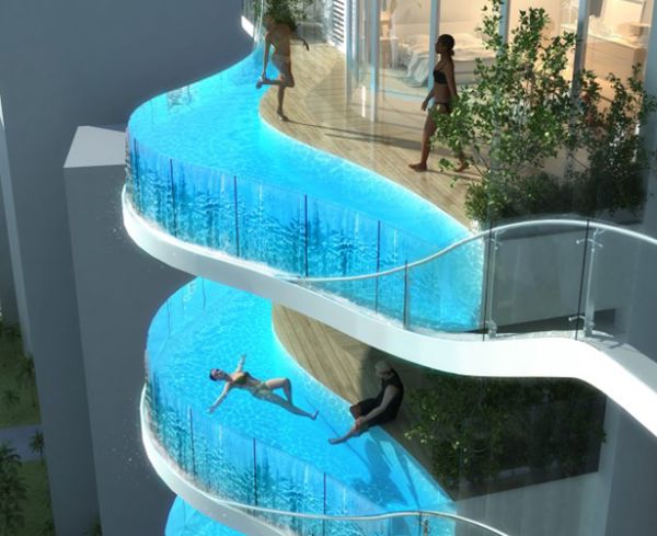 Aquaria Grande: как насчет бассейна на балконе?