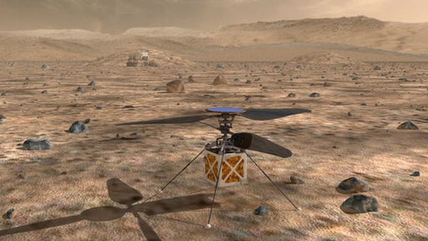 Внимание! Вертолет на Марсе