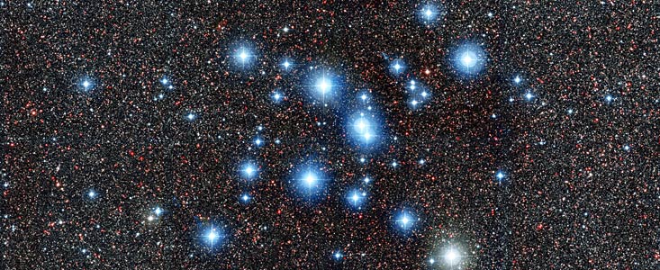 Новое изображение Messier 7, предоставленное Европейской южной обсерваторией