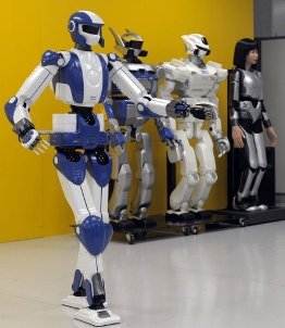 HRP-4 - новейший японский робот сможет заменить рабочих
