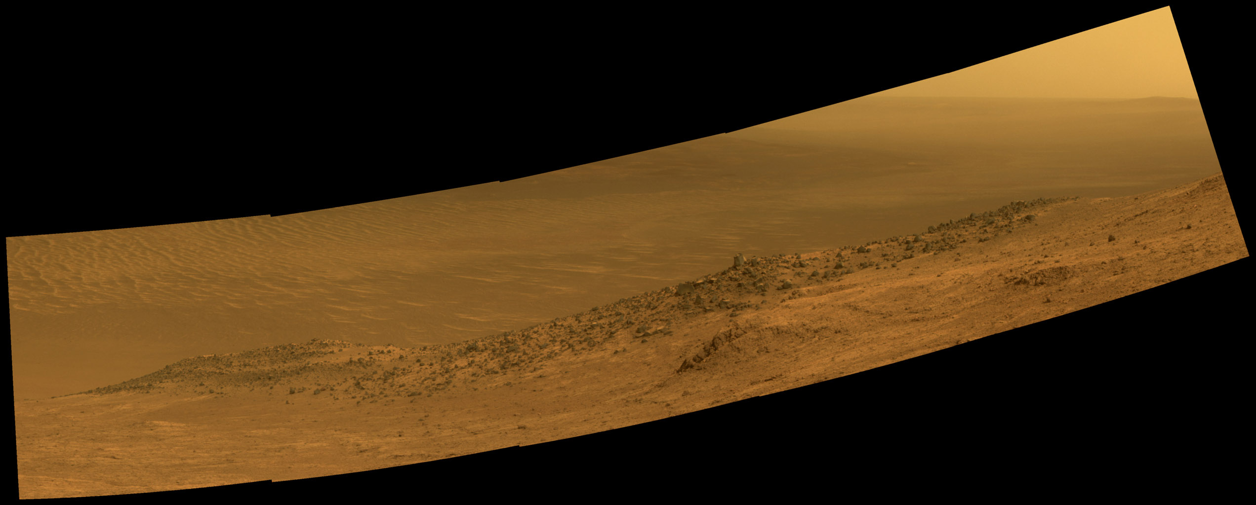 Opportunity исследует "Wharton Ridge"