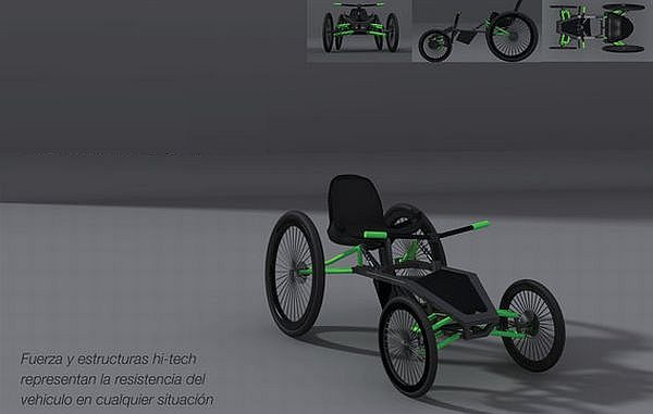 Спортивная коляска Invicto позволит инвалидам заниматься экстремальными видами спорта