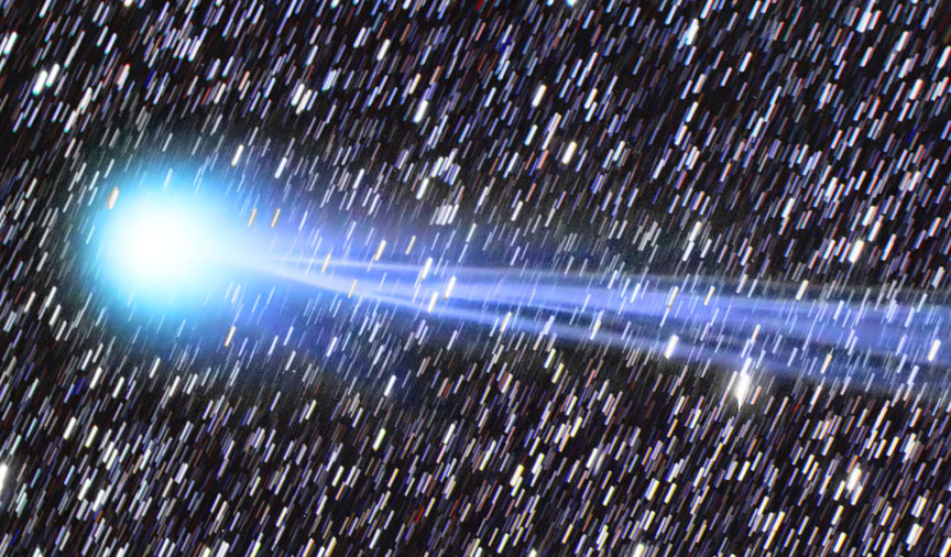 Комета Лавджоя остается видимой невооруженным глазом 