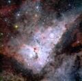 Молодое звёздное скопление Трамплер 14 на новом потрясающем снимке 
