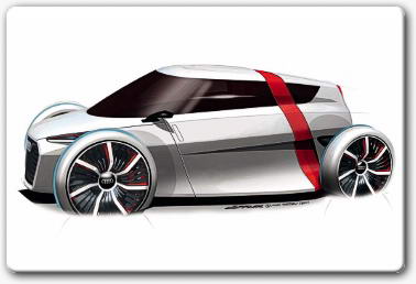 В Audi Urban Concept применяются электронные технологии