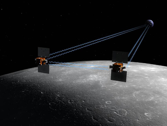 Космические зонды Grail прибудут на Луну в эти выходные