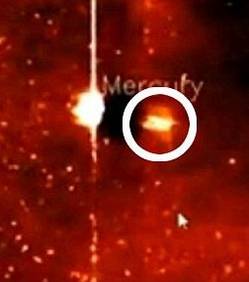 Возле Меркурия был замечен странный объект (видео)