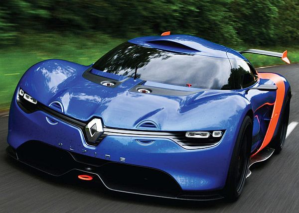 Концепт-кар Renault Alpine A 110-50  поражает воображение