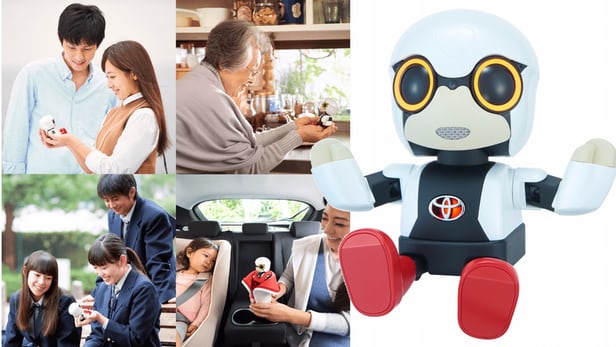 Toyota начинает продажу минироботов Kirobo Mini