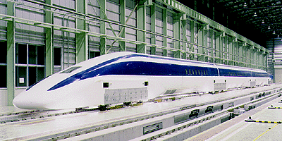 Сверхскоростной поезд на магнитной подвеске JR-Maglev MLX01