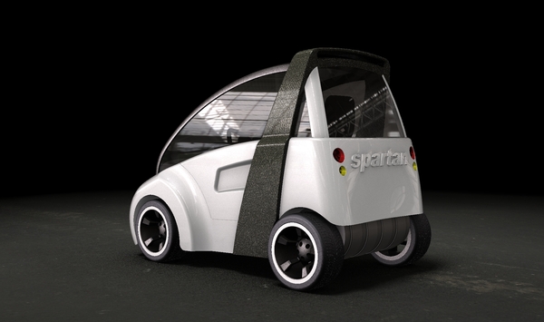 Spartan - скромный электрический автомобиль для города