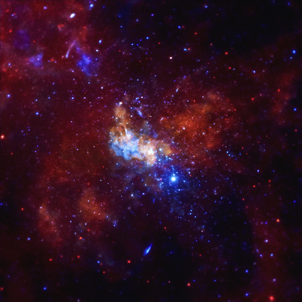 Найдены магнитные поля в  Sagittarius A*